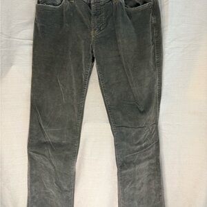 American Eagle Outfitters Women's Green Jeans velvet